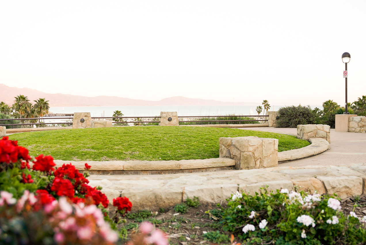 Winslow Maxwell Overlook - Ocean View with Flowers